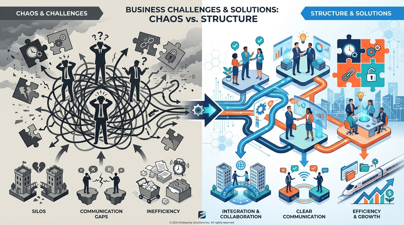 企業が直面する課題と解決策